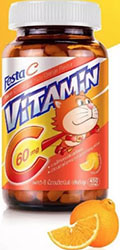 รูปภาพของ Vistra Festa C เฟสต้า ซี 60mg. 450เม็ด เฟสต้า ซี เม็ดอมวิตามินซีเคี้ยว กลิ่นส้มยูซุ